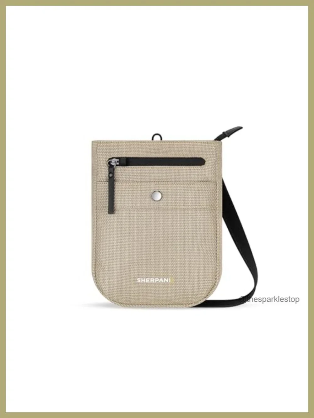 Recycled Nylon Anti-Theft Crossbody Bag RFID Protected Lightweight